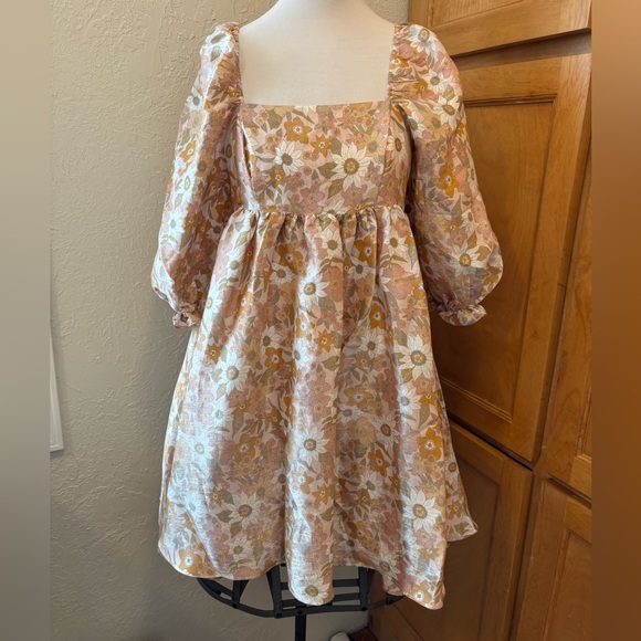 Anna Grace Dresses & Skirts - Anna Grace Floral Mini Dress – Size Small